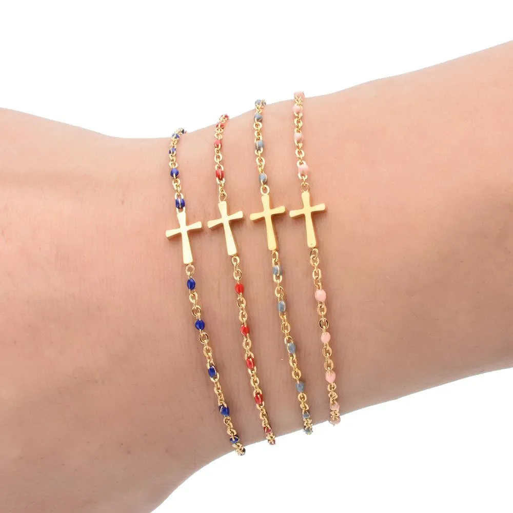 Women's Cross Bracelet <br> Chic