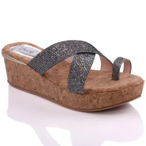 Womens ‘Kalinton’ Wedge Fashion Slippers