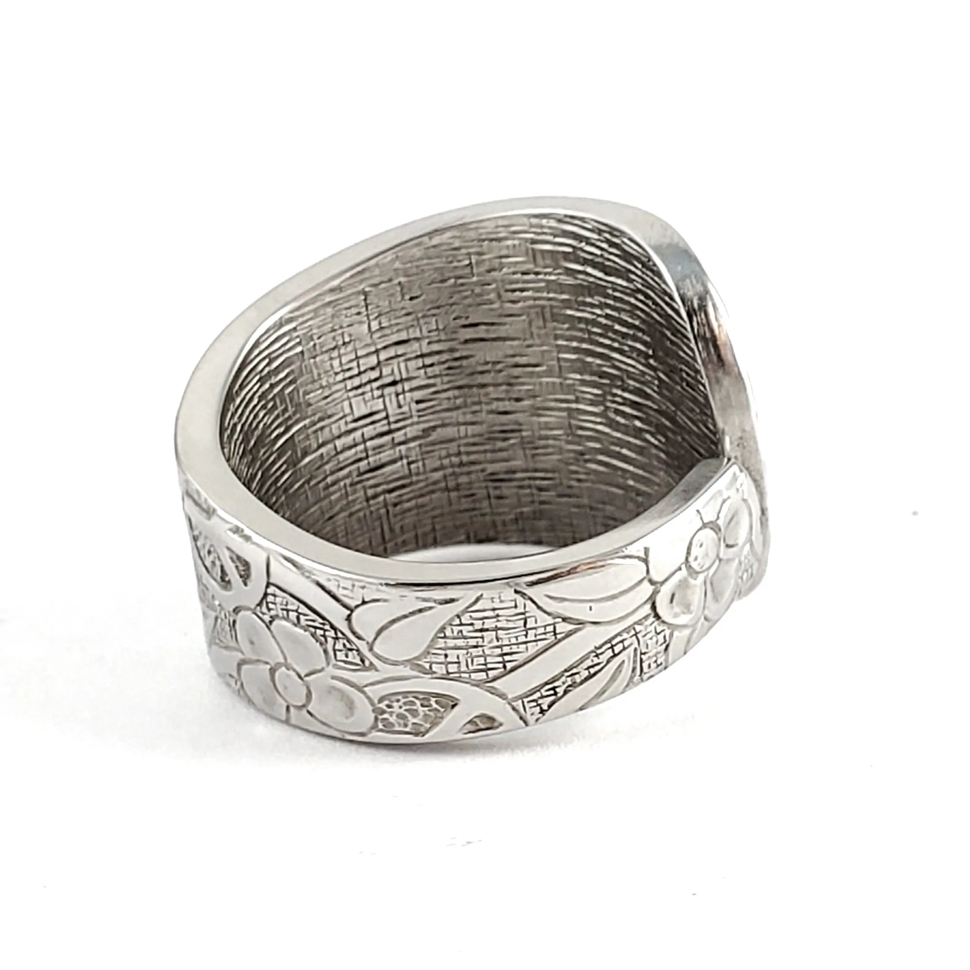 Woodstock Stainless Steel Spoon Ring